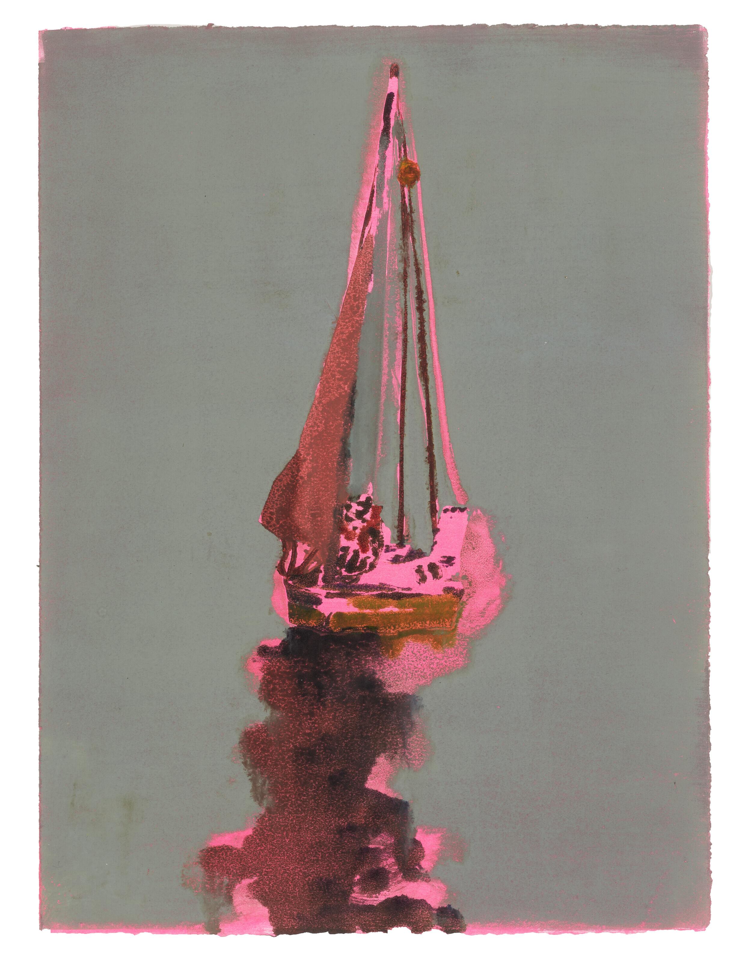 Claire Tabouret - The Small Boat (Pink)