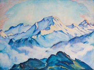 Clara Porges - A View Of The Jungfrau
