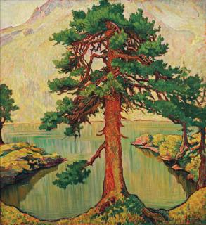 Clara Porges - An Alpine Lake, Switzerland