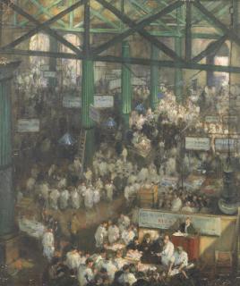 Clare Atwood - Billingsgate fish market, London