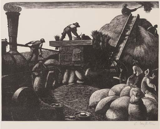 Clare Leighton - January: Lambing, from The Farmer\'s Year