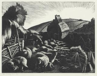 Clare Leighton - Lambing