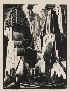 Clare Leighton - Skyscrapers