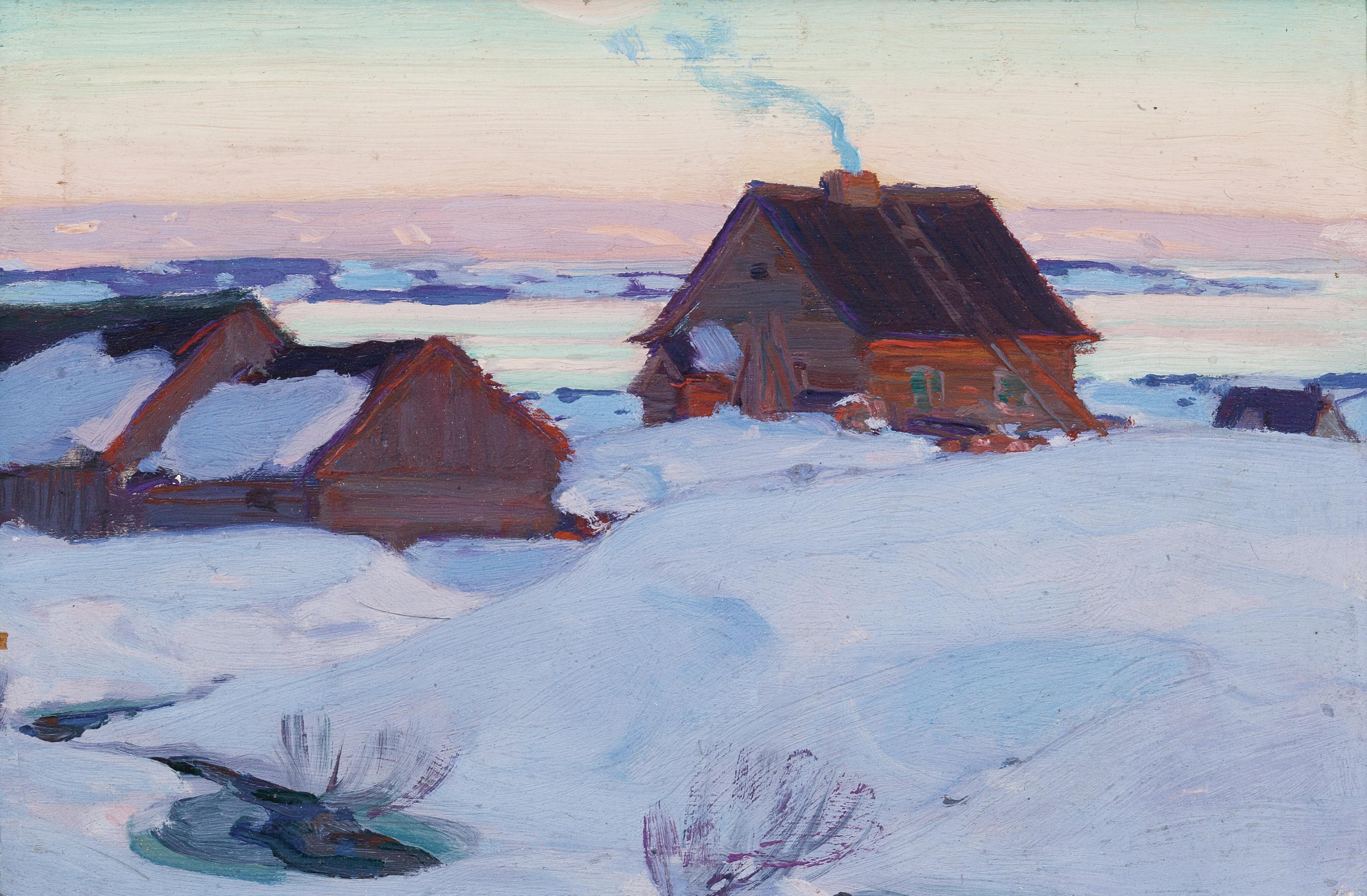 Clarence Alphonse Gagnon - Ferme De St. Antoine (Baie St. Paul, Vers 1923)