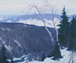 Clarence Alphonse Gagnon - Winter Solitude