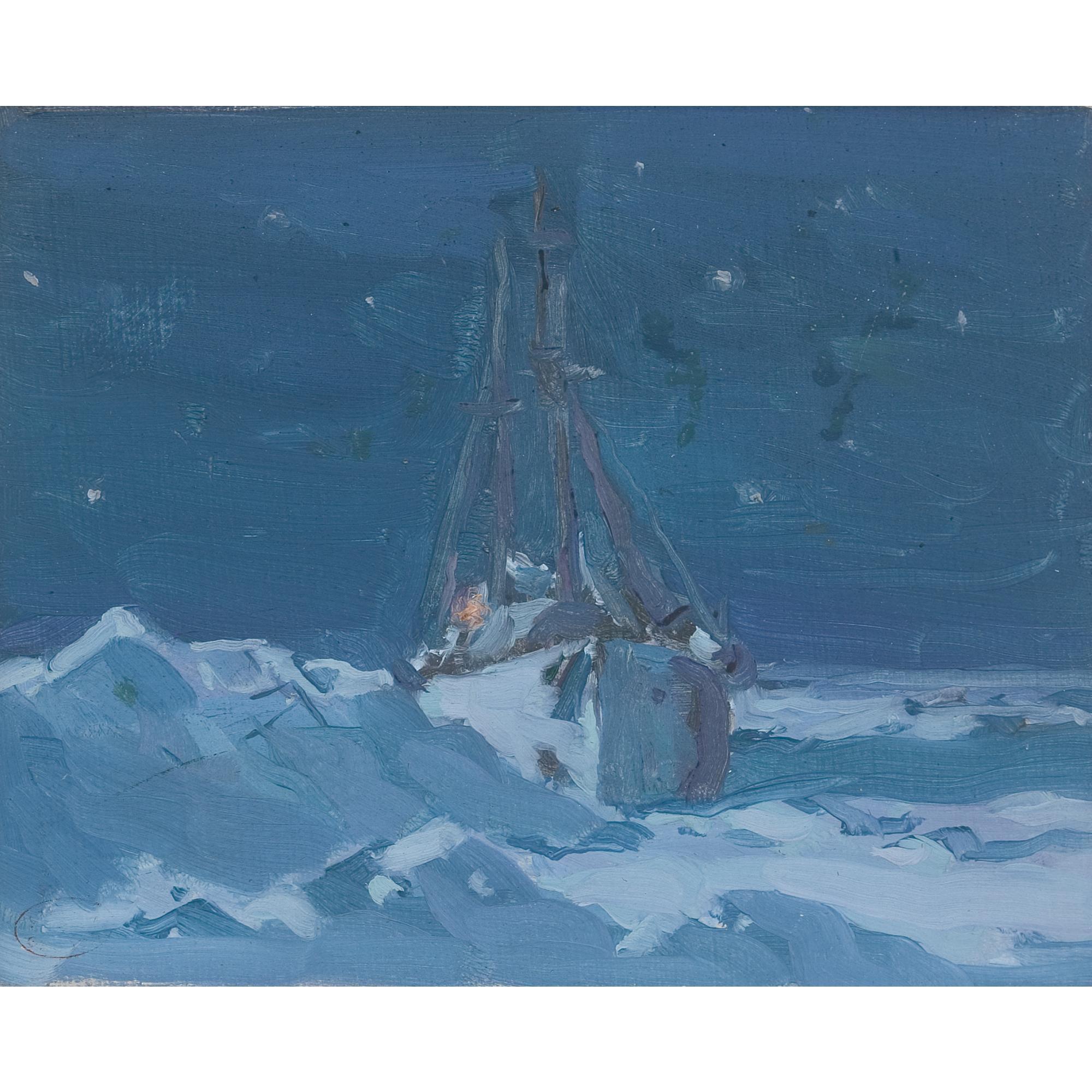 Clarence Gagnon - Arctic Night