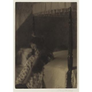 Clarence H. White - The Canopied Bed