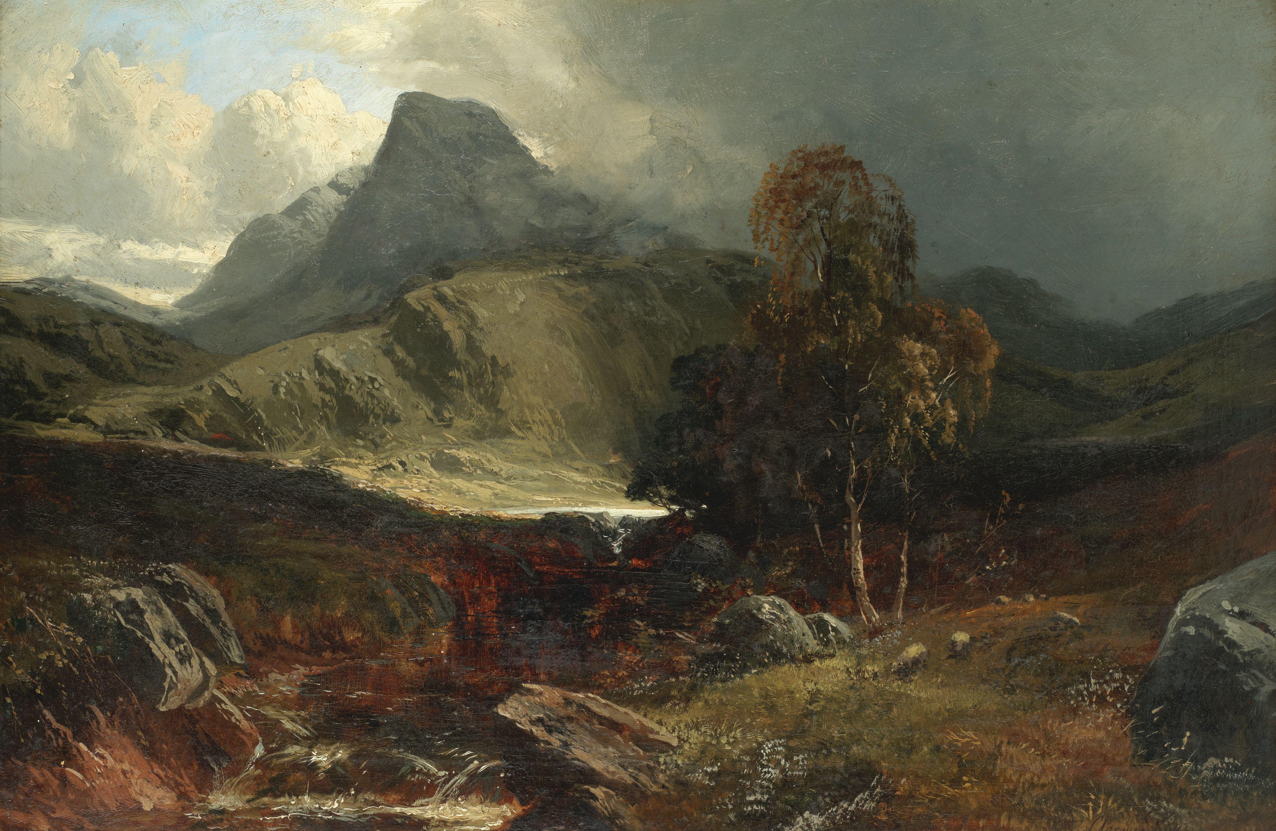 Clarence Henry Roe - A Storm Across The Glen