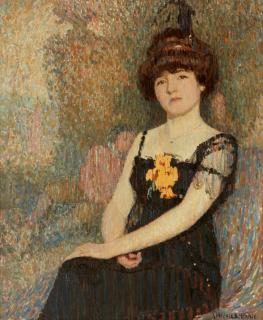 Clarence Hinkle - Portrait of a Lady