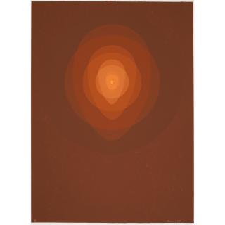 Clarence Holbrook Carter - Brown Mandala