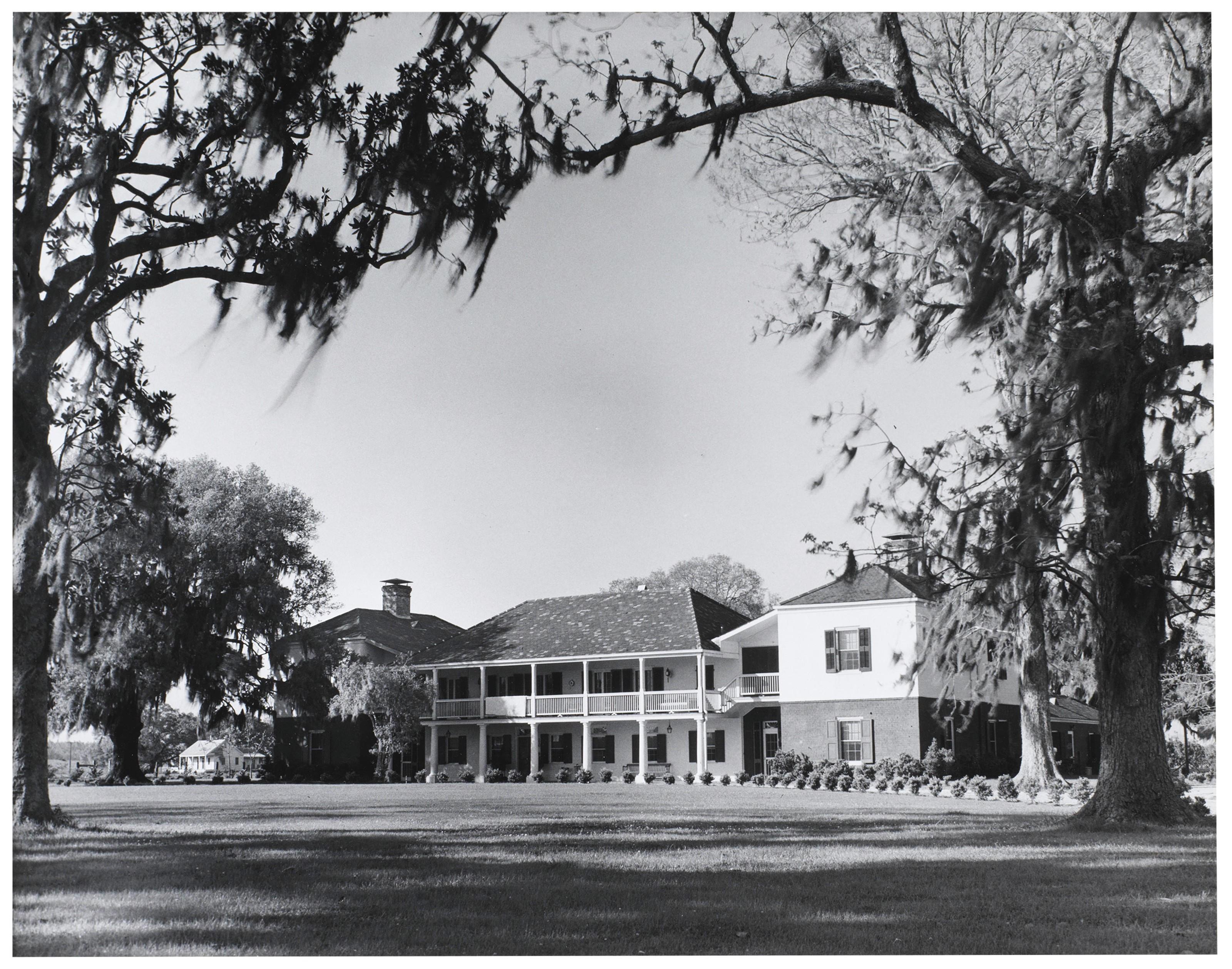 Clarence John Laughlin - Five works: Transplanted France no. 1, 1938; Partial Triumph over Time, 1946; The Fruits of Restoration no. 5, 1947; A Louisiana Rarity, 1946; and Shadows of Peace no. 4, 1948