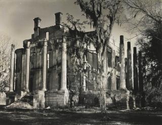 Clarence John Laughlin - \'The Final Act (Belle Grove Plantation)\'