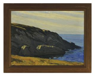 Clarence K. Chatterton - Rocky Shore