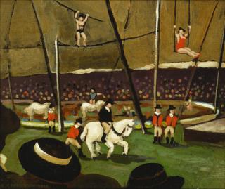 Clarence Kerr Chatterton - Circus Scene