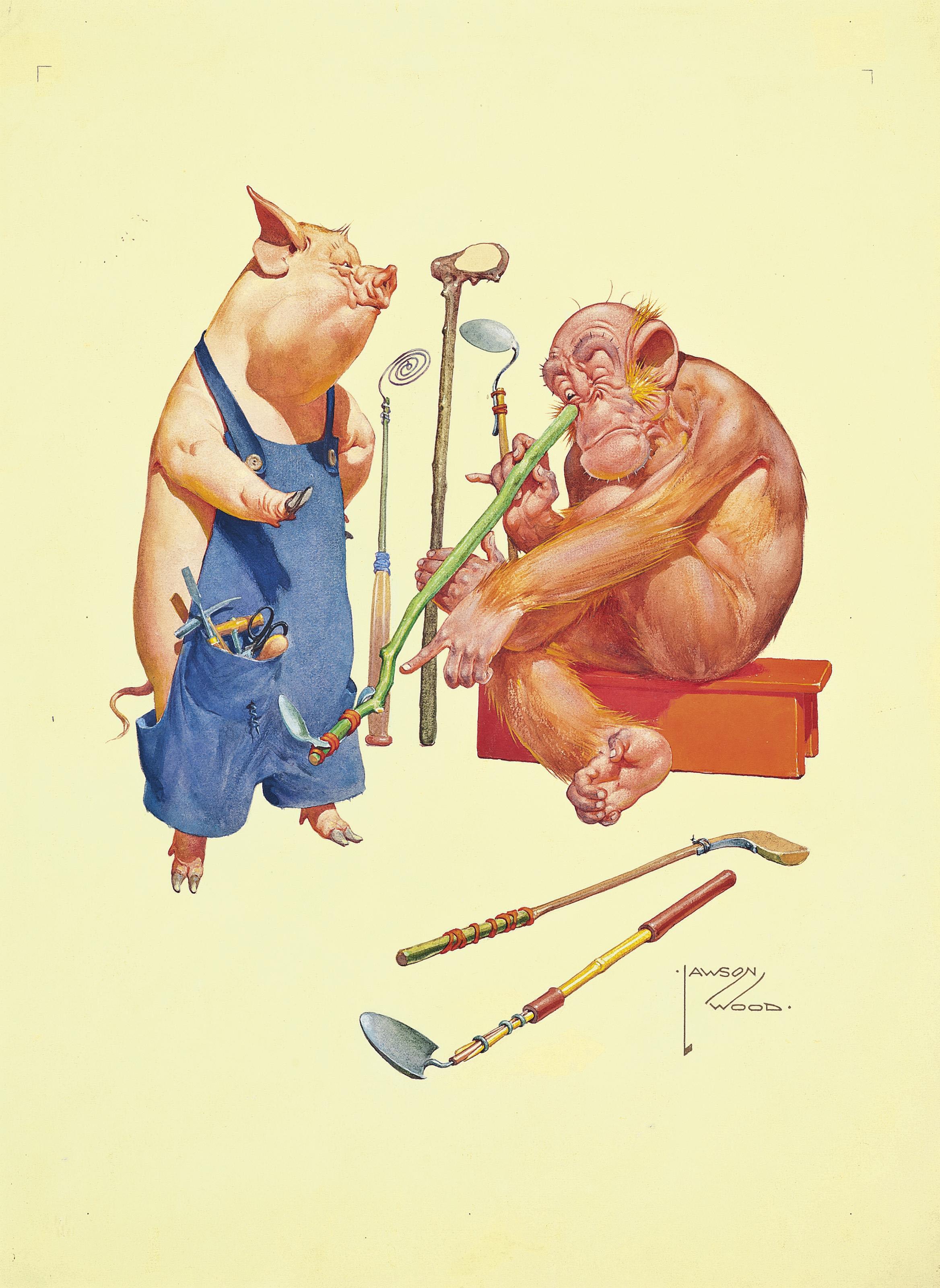 Clarence Lawson Wood - An eye to a straight deal