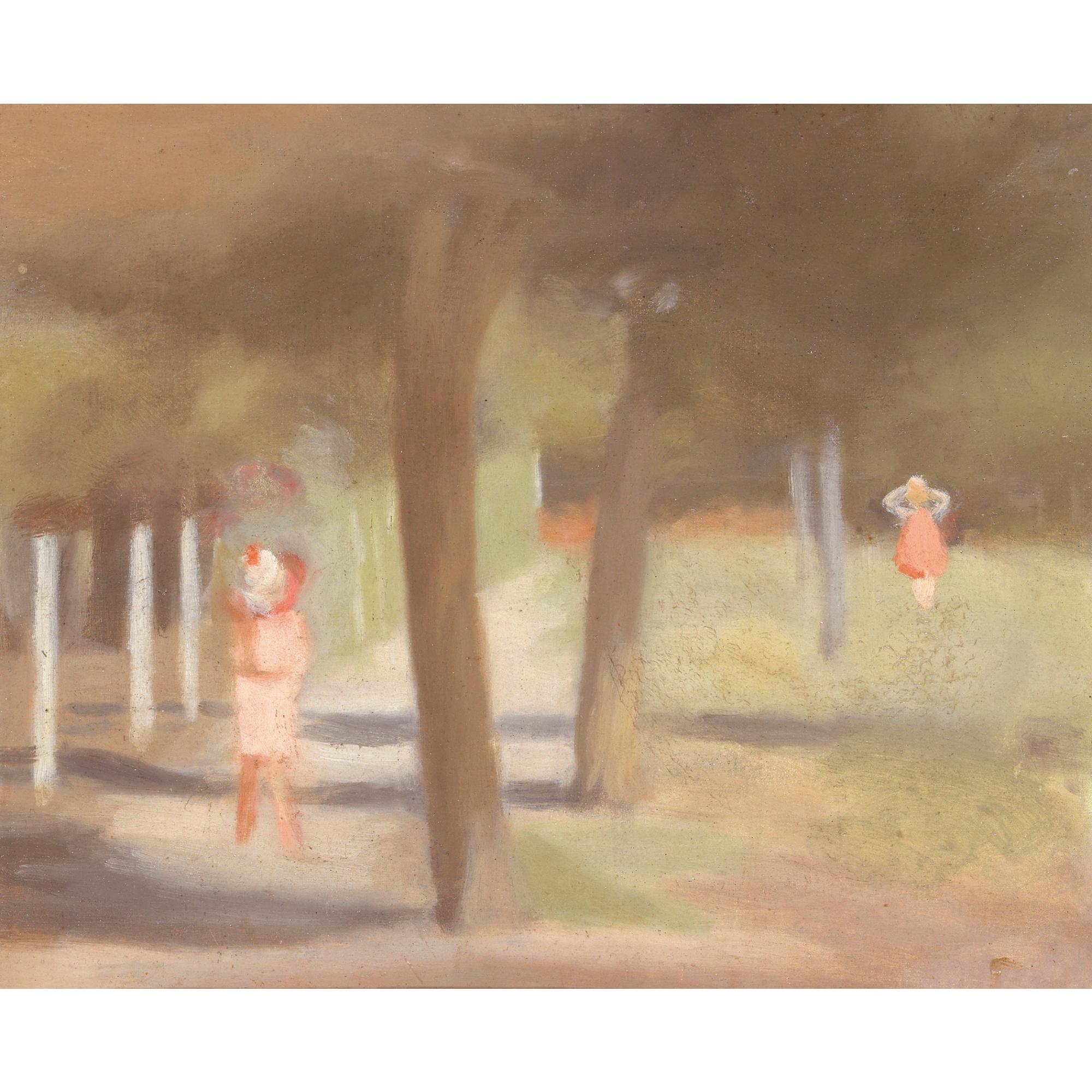 Clarice Beckett - Australian Figures On A Bayside Path