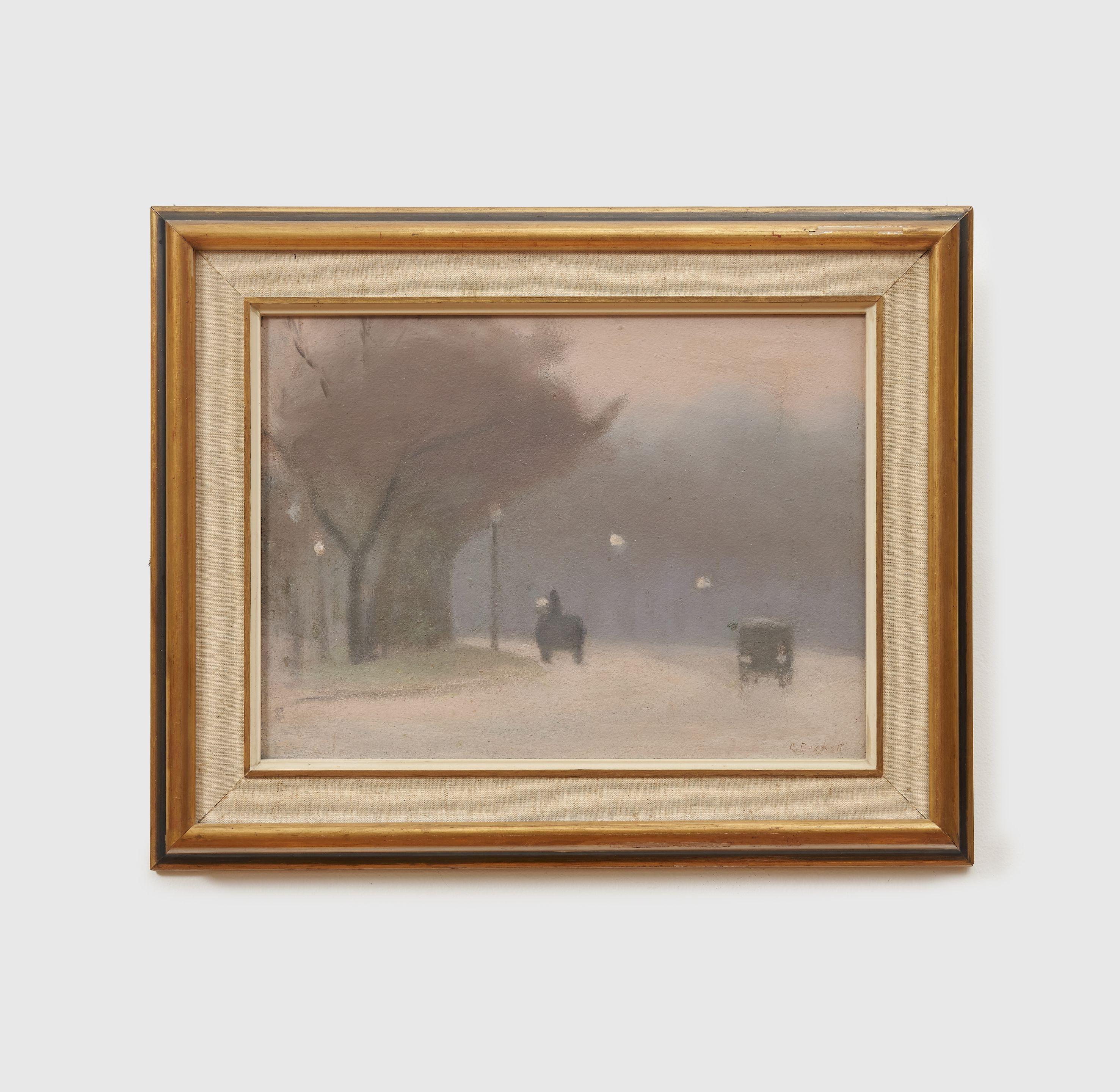 Clarice Beckett - Evening, Alexandra Avenue, c.1930