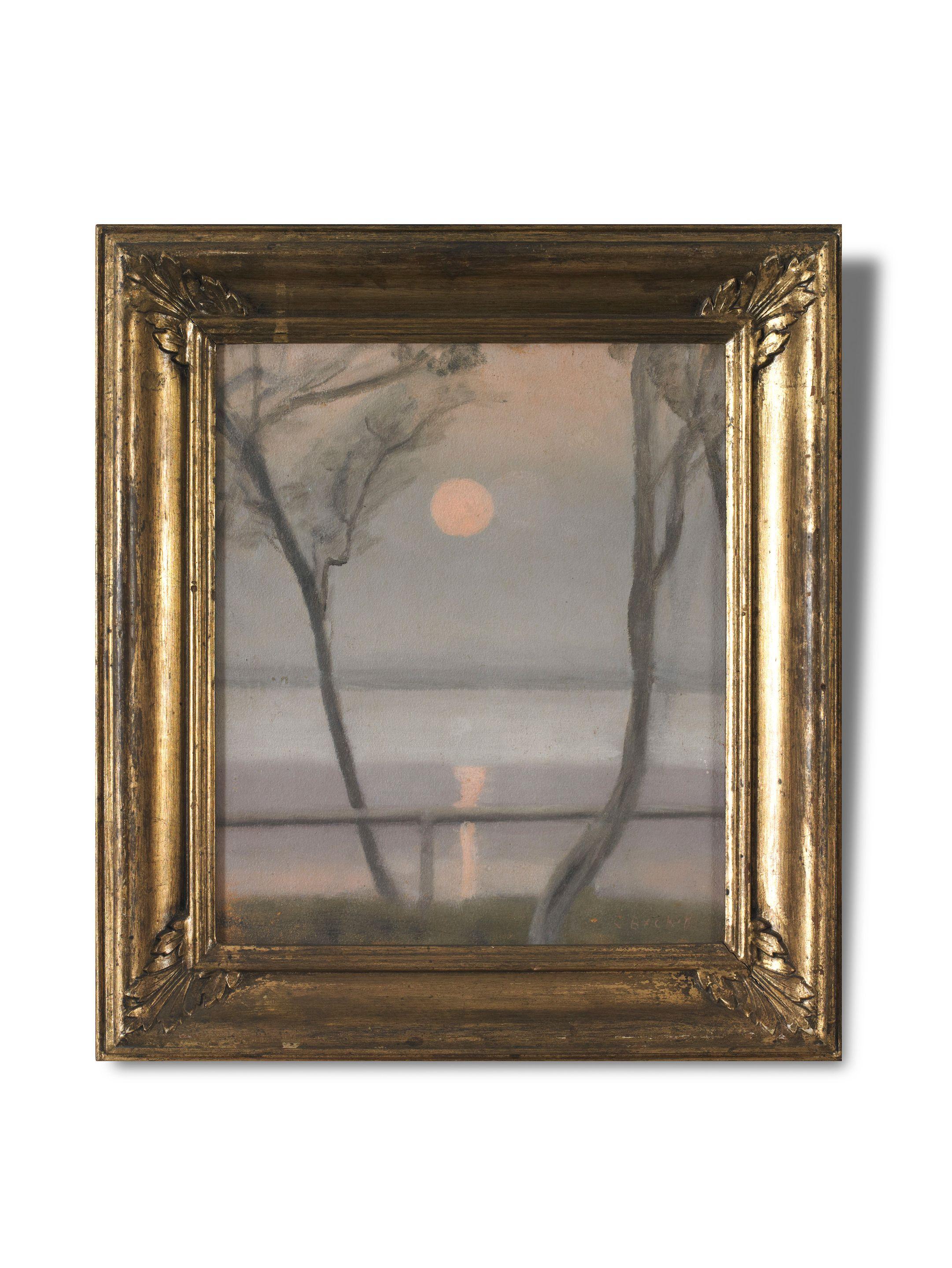 Clarice Beckett - Moonlight and Calm Sea, 1931