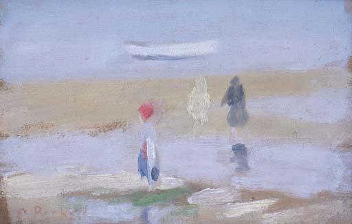 Clarice Marjoribanks Beckett - Beach Scene