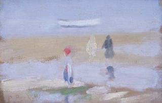 Clarice Marjoribanks Beckett - Beach Scene