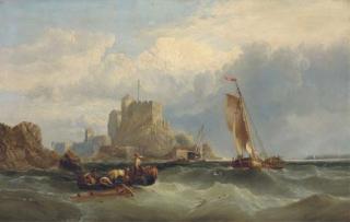 Clarkson Stanfield, R.A., R.S.A. - Castle Cornet, Guernsey