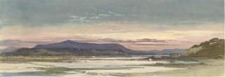 Clarkson Stanfield, R.A. - A Flooded Plain In Northern Spain, 1851
