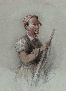 Clarkson Stanfield, R.A. - A soldier