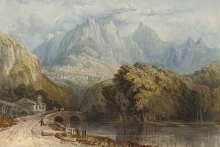 Clarkson Stanfield, R.A. - In the Dolomites