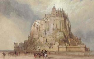 Clarkson Stanfield, R.A. - Mont St. Michel From The North West, Normandy, France