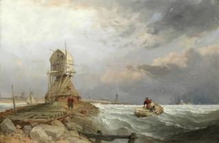 Clarkson Stanfield, R.A. - Texel Island, Holland