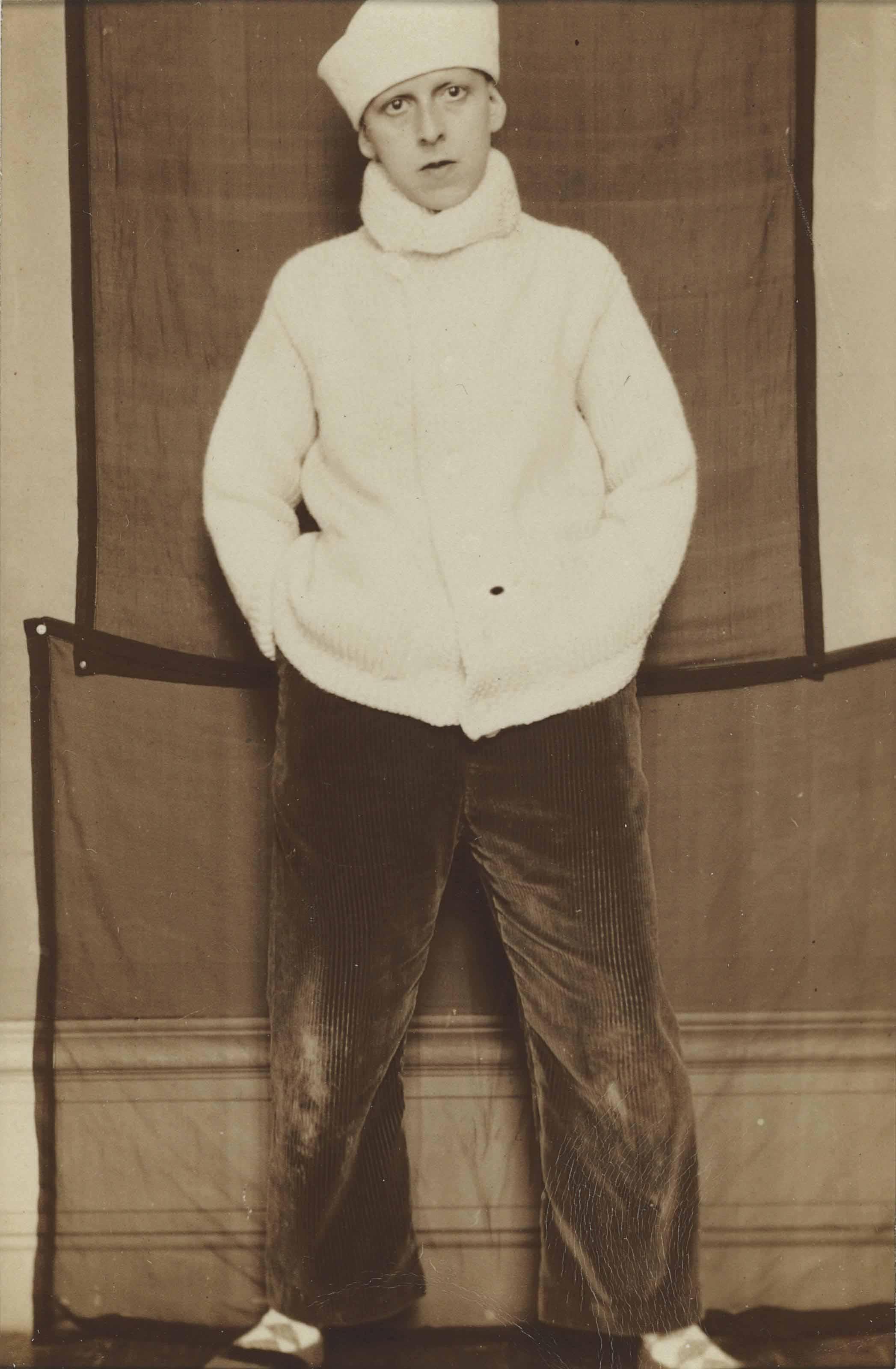 Claude Cahun - Self Portrait In Sailor Hat, 1920