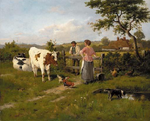 Claude Cardon - A rustic conversation