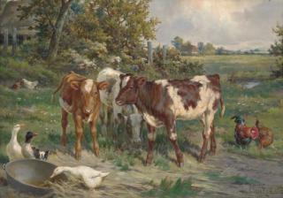 Claude Cardon - Feeding time