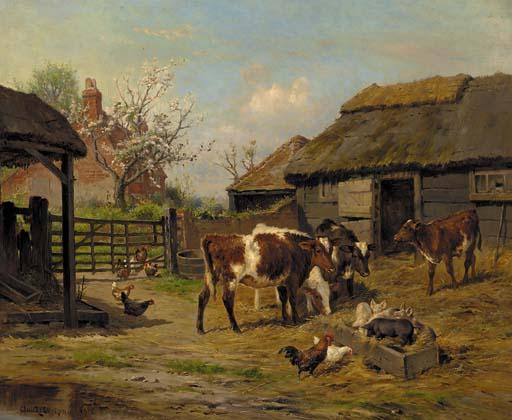 Claude Cardon - In the farmyard