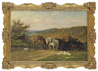 Claude Cardon - The log cart