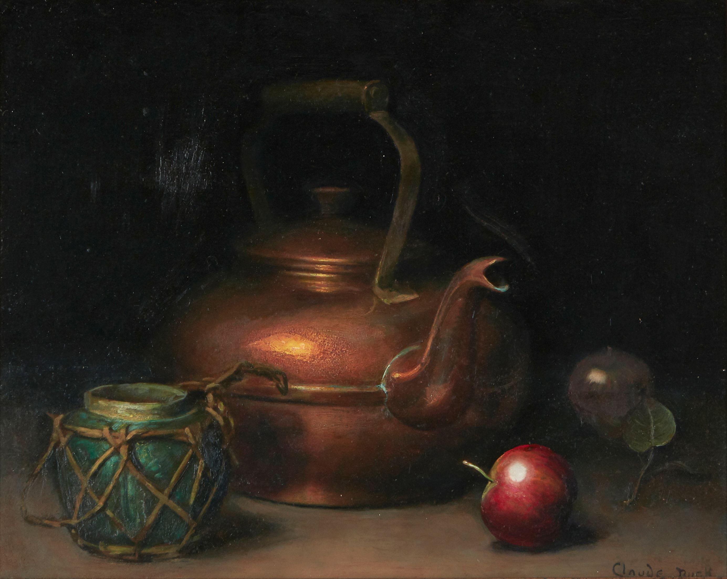 Claude Charles Buck - Still Life with Copper Kettle