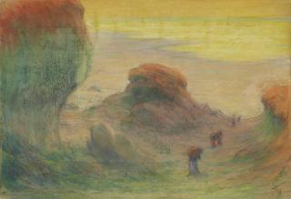 Claude-Émile Schuffenecker - Hymne au soleil (ramasseuses de Varech)