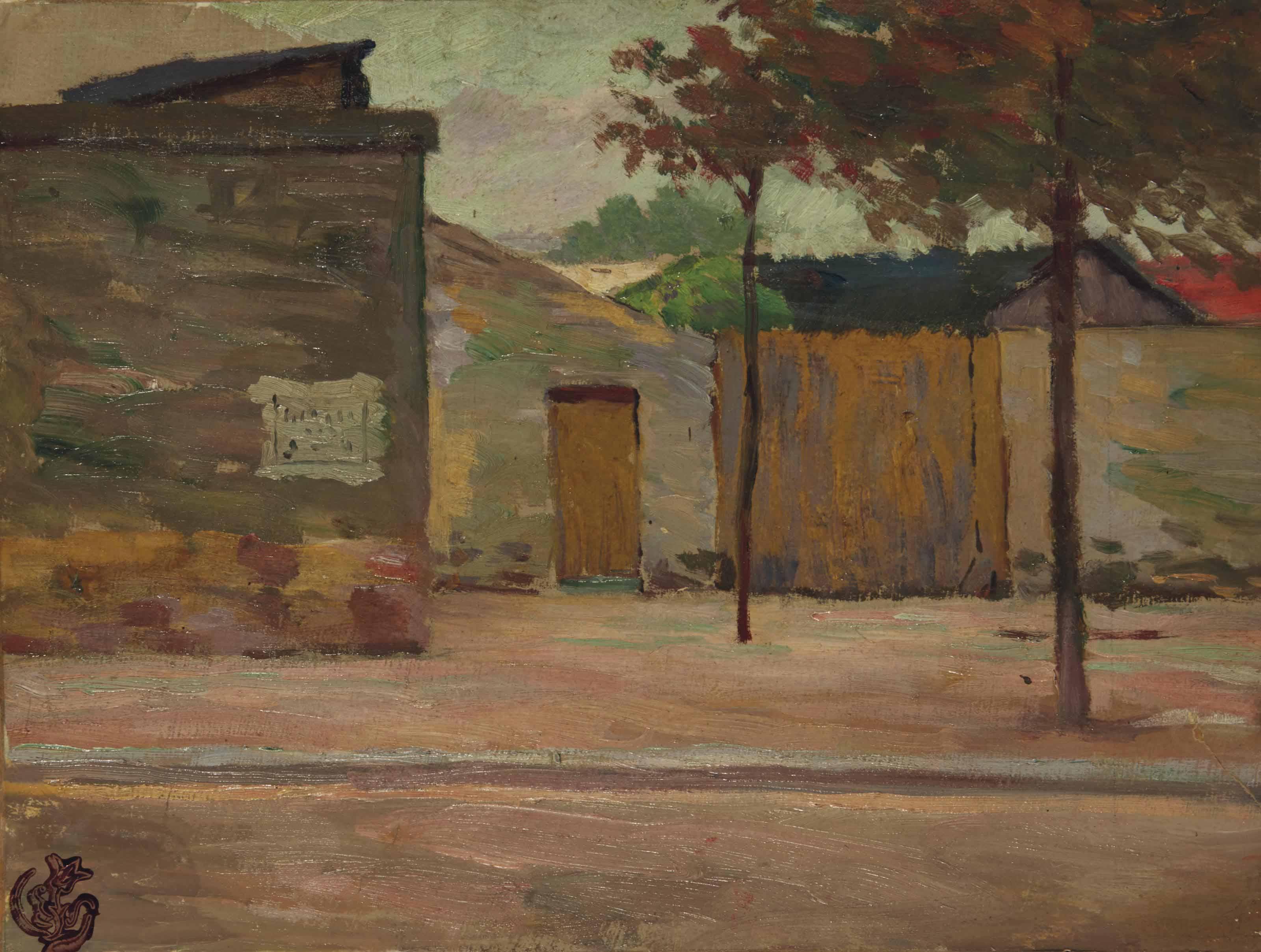 Claude-Emile Schuffenecker - Le Boulevard Désert