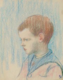 Claude-Emile Schuffenecker - Le petit roux (Paul, fils de l\'artiste)