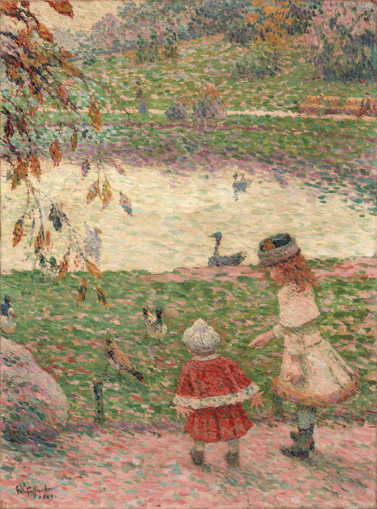 Claude-Émile Schuffenecker - Les Enfants Au Parc Montsouris