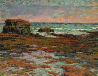 Claude-Émile Schuffenecker - Les Rochers Rouges (À Saint Palais)