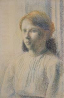 Claude-Emile Schuffenecker - Portrait de femme