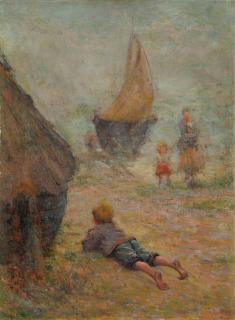 Claude-Emile Schuffenecker - Sur le grève