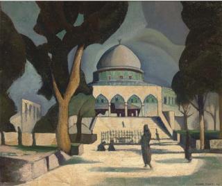 Claude Flight, R.B.A. - The Dome of the Rock, Jerusalem