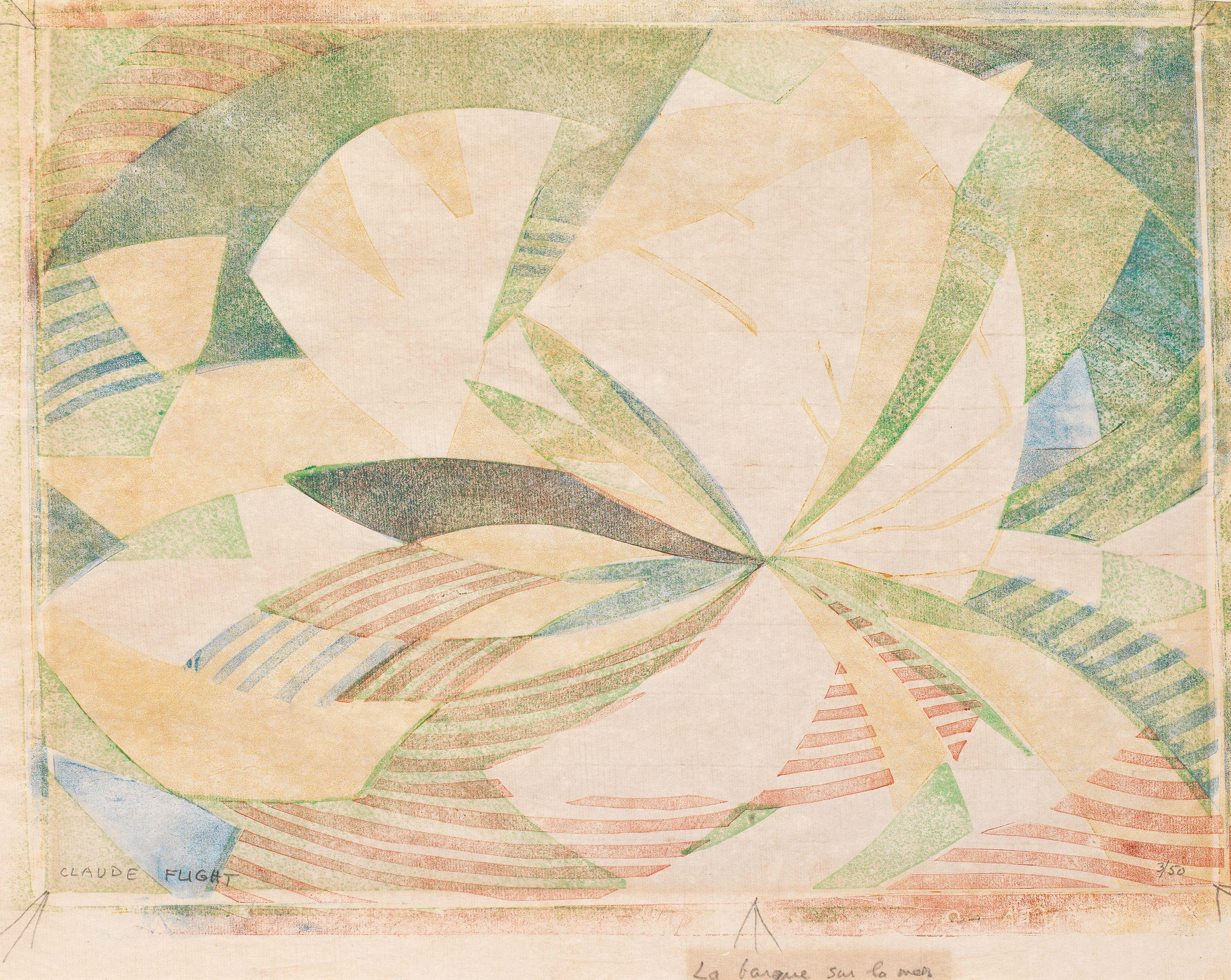 Claude Flight - La Barque sur la mer (Trawler at Sea)