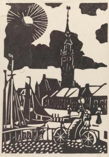 Claude Flight - Veere (Christmas card)