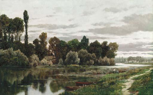 Claude-François-Auguste Mesgriny - Bord de la Rivière