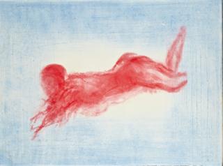 Claude Garache - Femme nue couchée