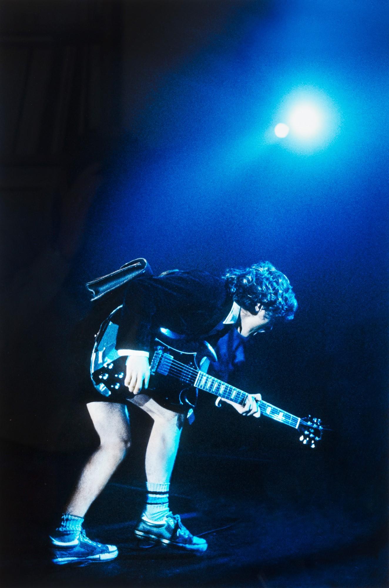 Claude Gassian - Angus Young, Paris 1978