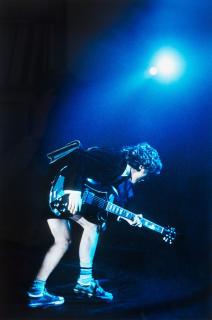 Claude Gassian - Angus Young, Paris 1978